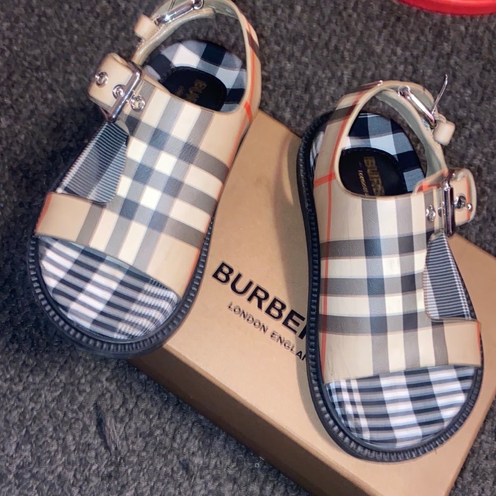 - Toddler Burberry sandals